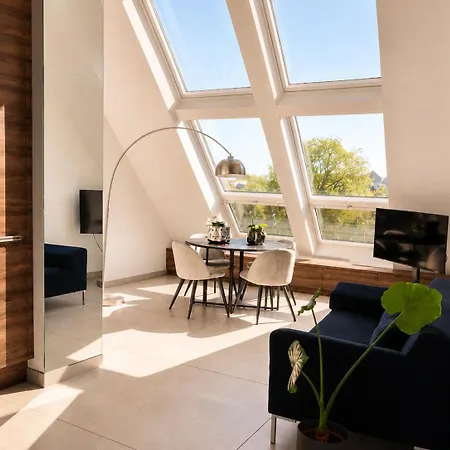 アパート Residenz Penthouse オーバーハウゼン